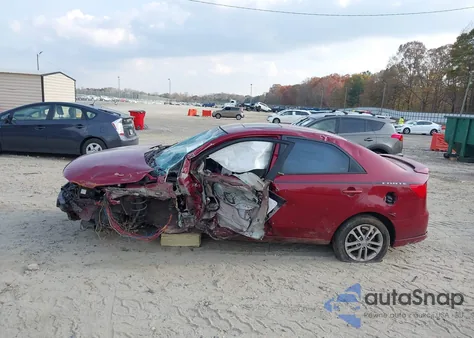 2012 Kia Forte Ex z USA, uszkodzony, nr VIN KNAFU4A20C5552267